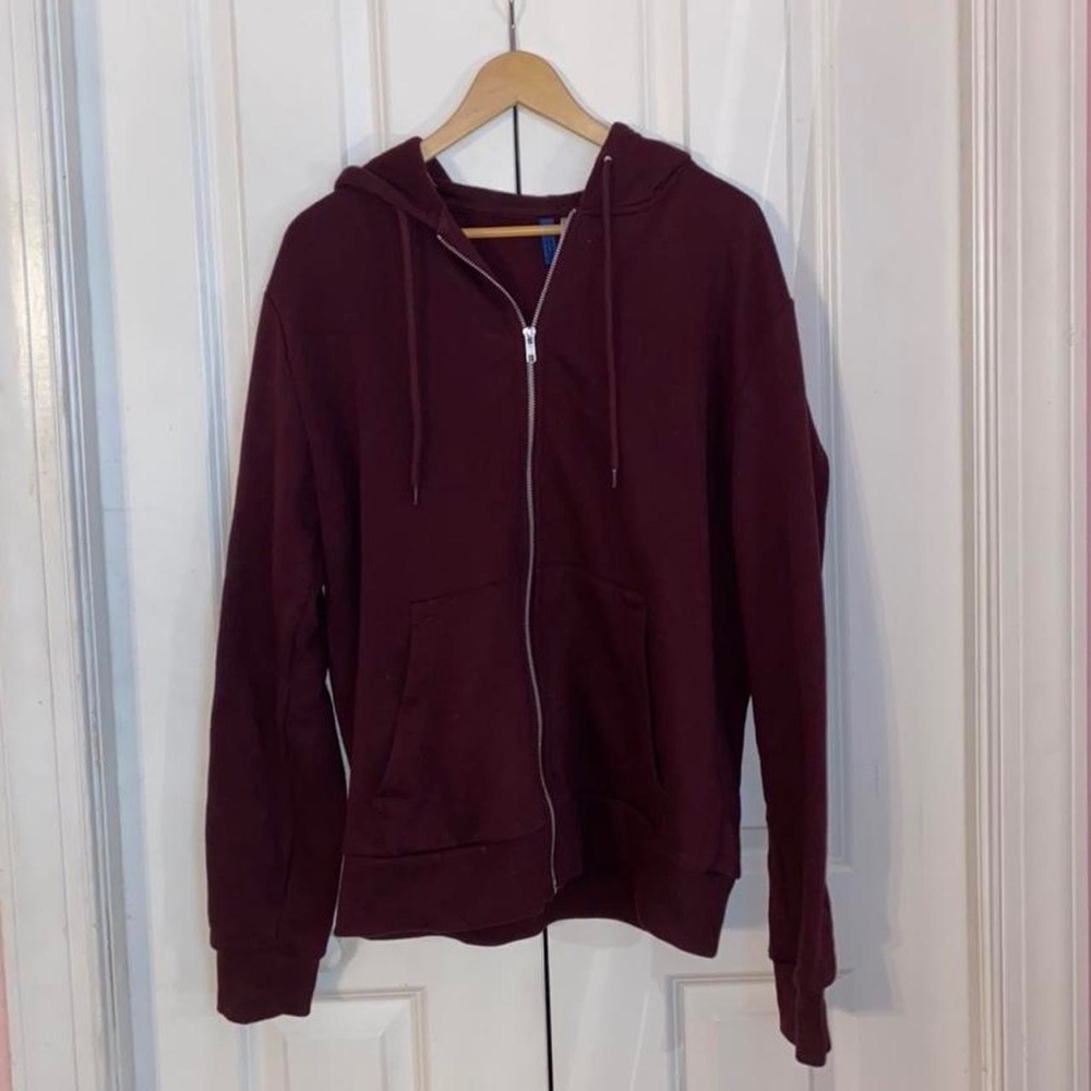Zip up hoodie